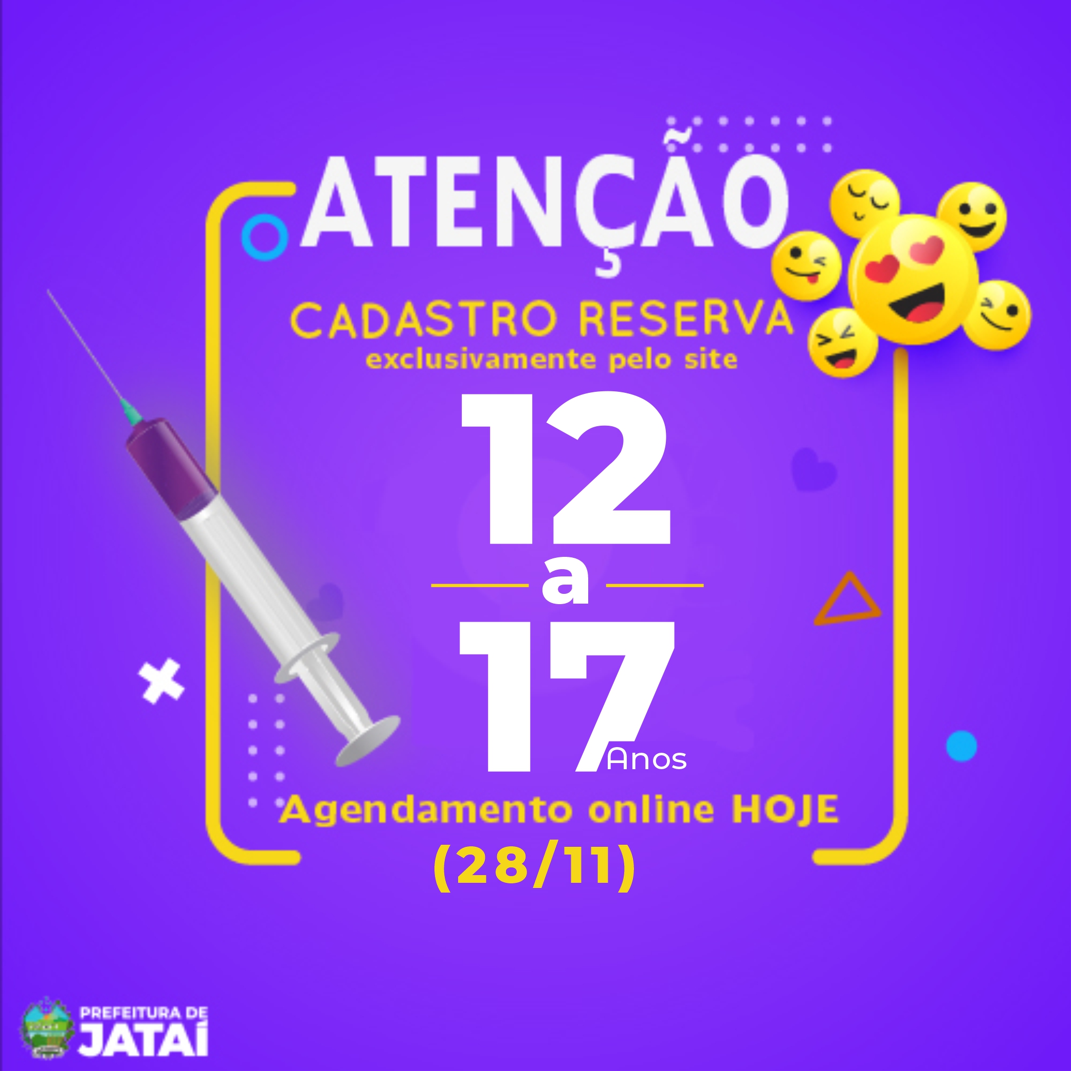 CADASTRO RESERVA PARA VACINAÇÃO SALDO DE DOSES REMANESCENTES