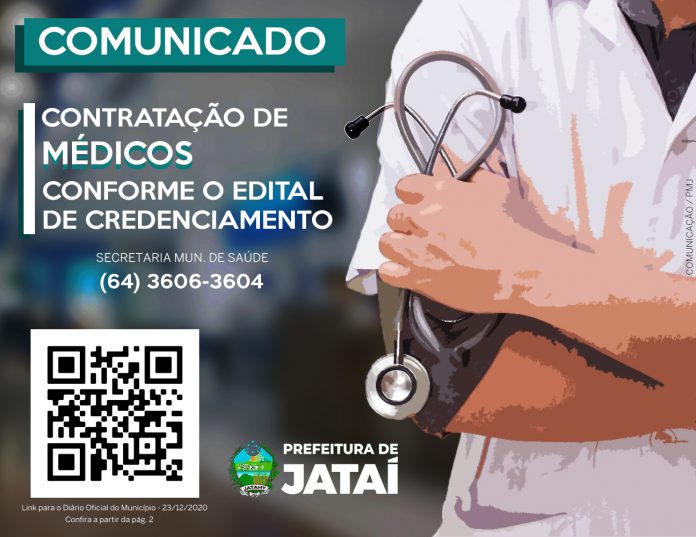 Comunicado Edital De Chamamento Público Credenciamento Nº 0012020 Prefeitura De Jataí 5823