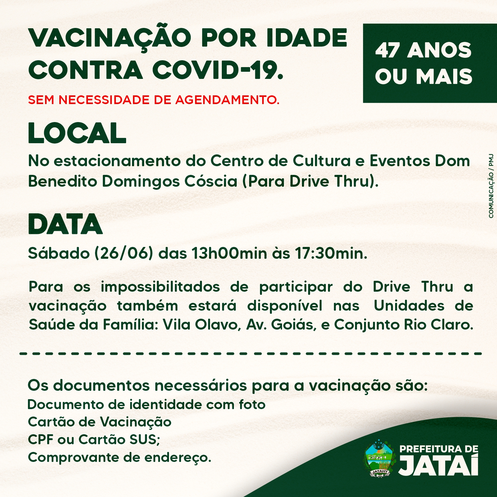 Prefeitura de São José realiza teste de Covid-19 em população de baixa renda