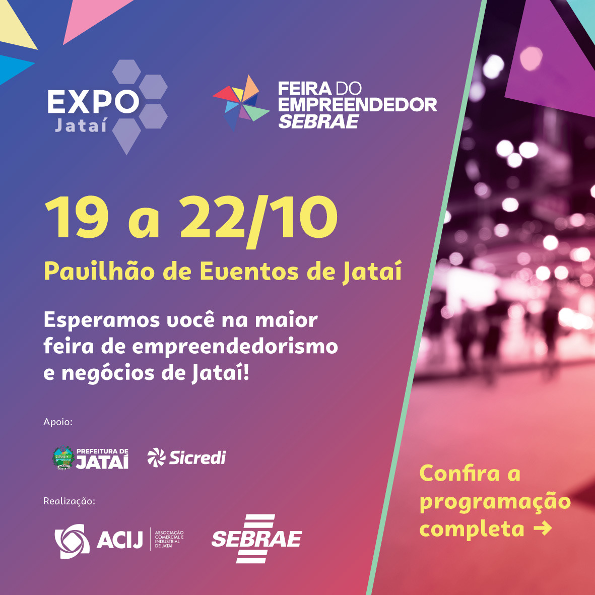 Feira do Empreendedor recebeu mais de 3 mil visitantes em Jataí